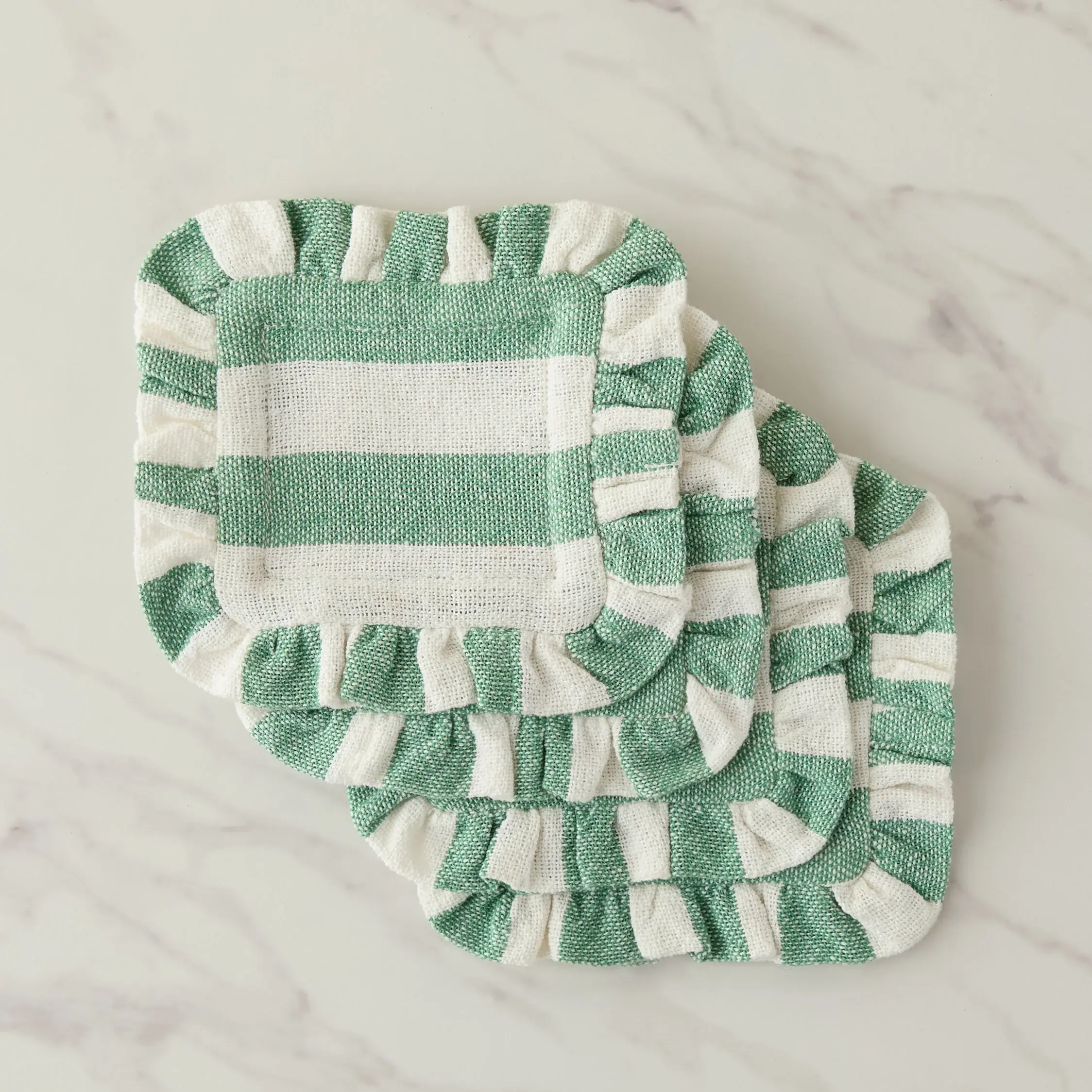 Gifts For Your Mother-In-Law: Lulu and Georgia Sunday Table Linens Cocktail Coasters