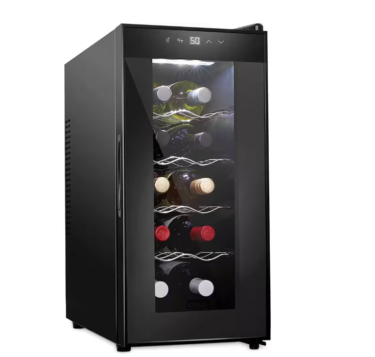 Gift Ideas For Your Father-In-Law: Schmecke thermoelectric wine cooler holding ten bottles